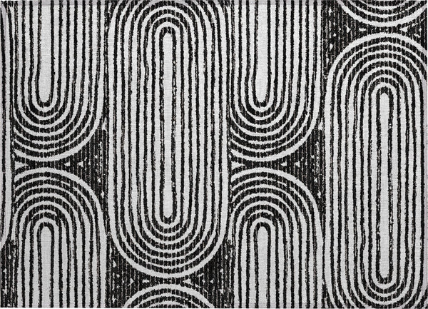 Addison Chantille ACN540 Black Rug