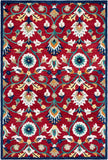 safavieh clearance blossom blm562q red rug