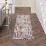 nourison vintage kashan vka06 grey multi rug