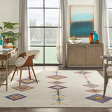 nourison passion psn46 ivory multi rug