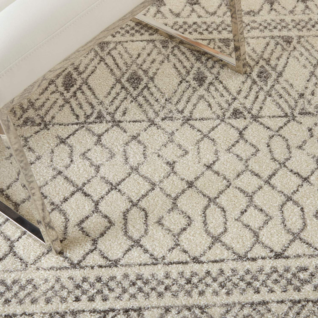 nourison passion psn43 ivory grey rug