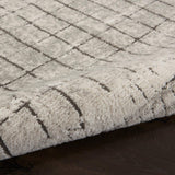 nourison quarry qua13 ivory grey rug