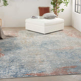 nourison quarry qua10 ivory multi rug