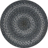 homespice decor jute braided grey cloud light grey rug
