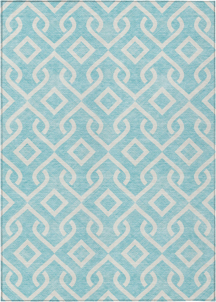 addison chantille acn621 aqua rug
