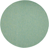 nourison positano pos01 blue green rug