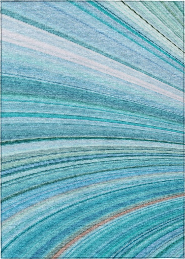 addison chantille acn585 teal rug