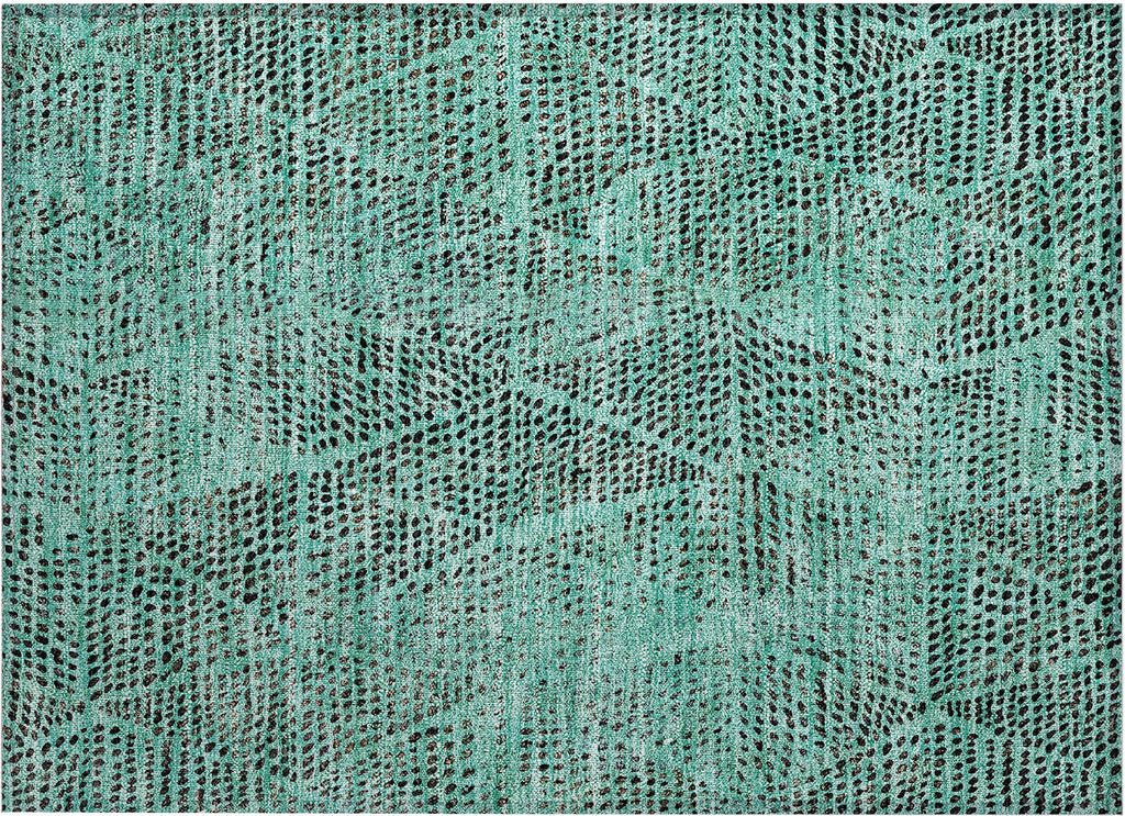 addison chantille acn591 teal rug