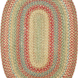 homespice decor jute braided azalea red rug
