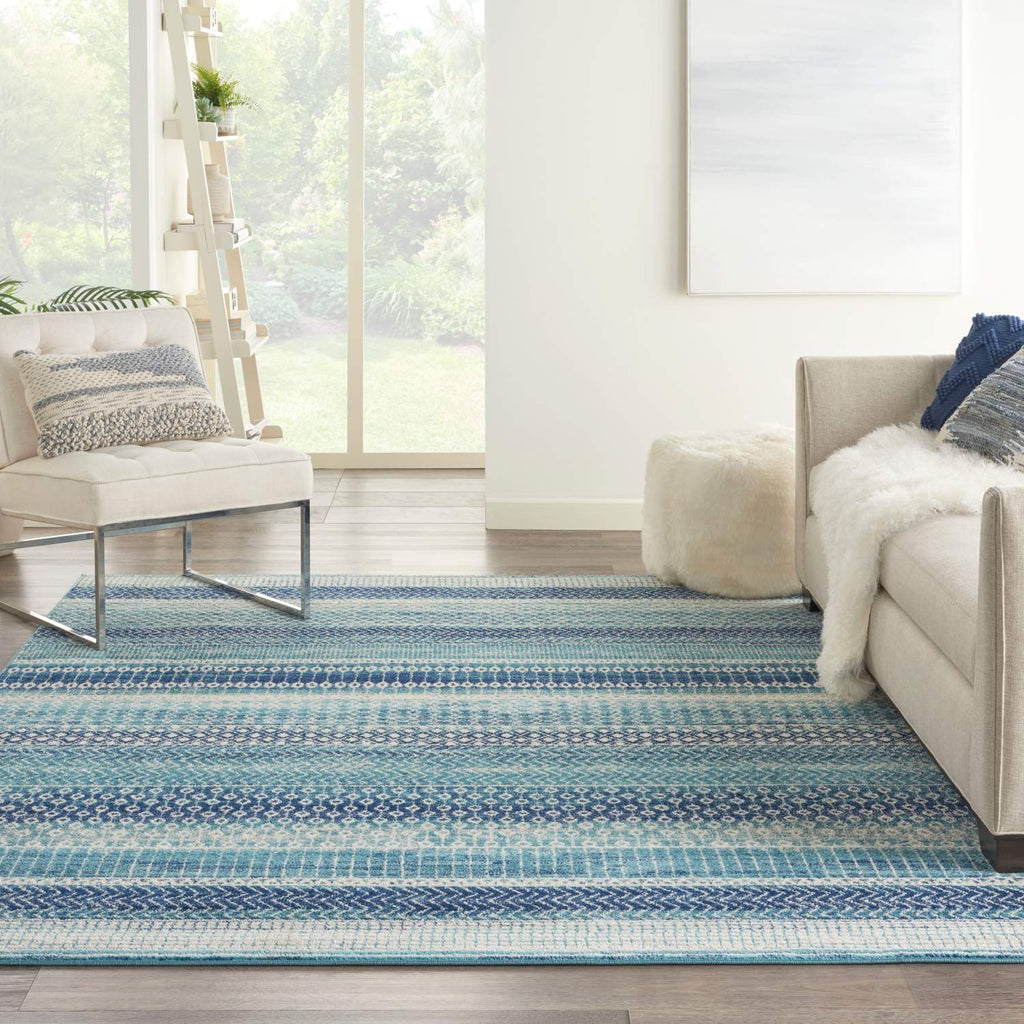 nourison passion psn26 navy blue rug