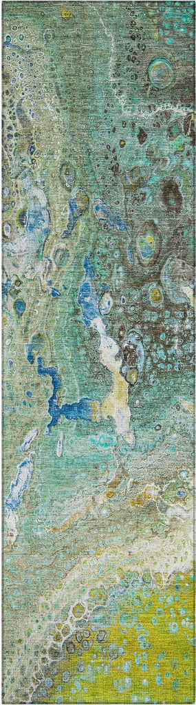 addison chantille acn588 teal rug