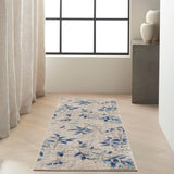 nourison river flow rfv03 beige navy rug