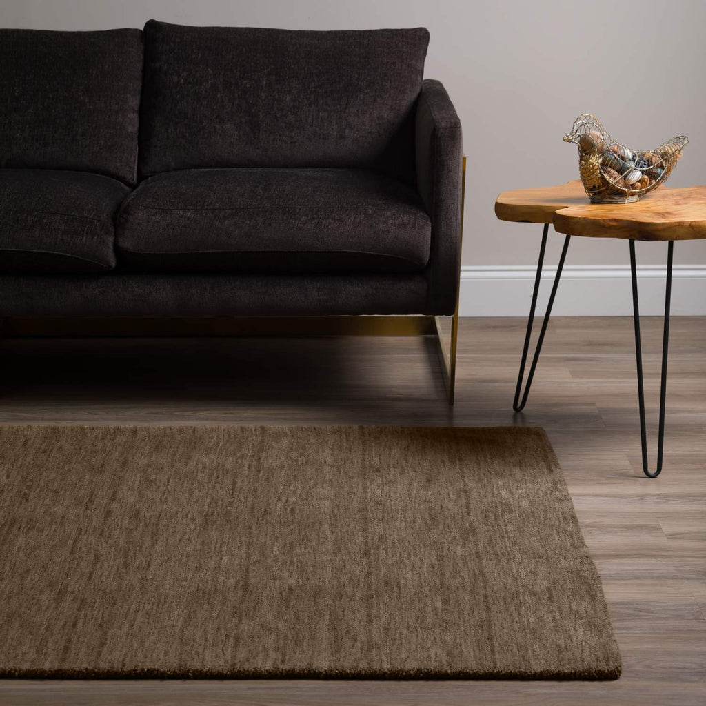 dalyn rafia rf100 chocolate rug