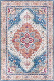 surya iris irs 2319 bright blue rug