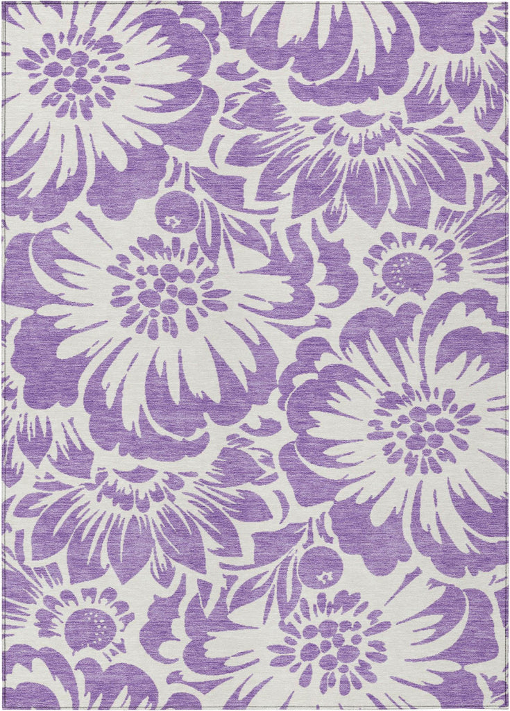 addison chantille acn551 purple rug