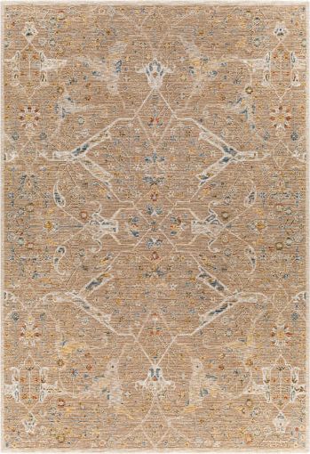 surya reina ren 2300 light brown rug