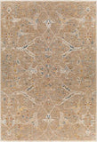 surya reina ren 2300 light brown rug