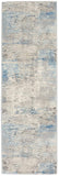 nourison solace sla01 ivory grey blue rug