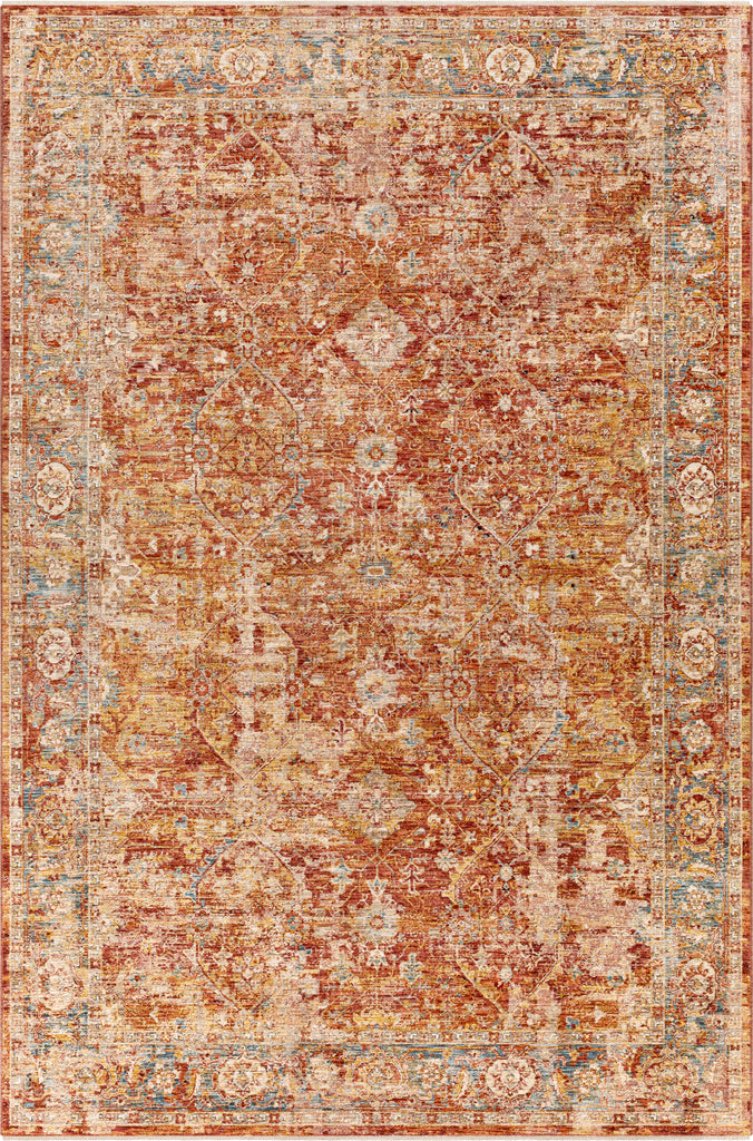 surya aspendos aps 2316 burgandy rug
