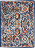 nourison passion psn32 blue multicolor rug