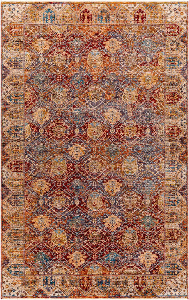 surya arya rya 2303 red rug