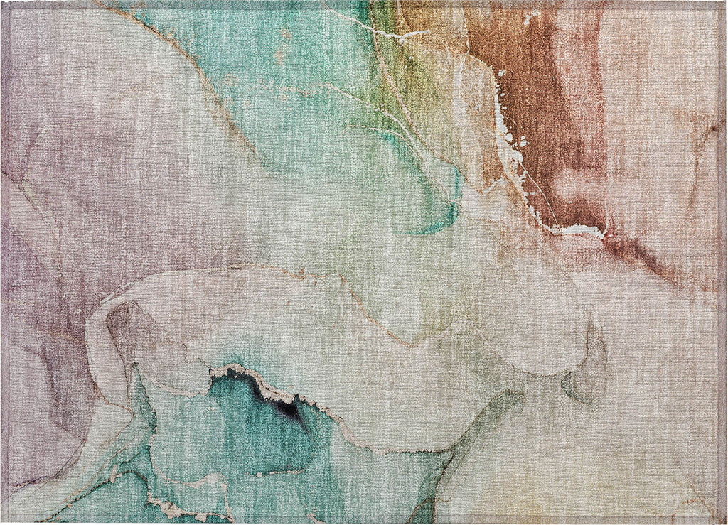 addison chantille acn521 teal rug
