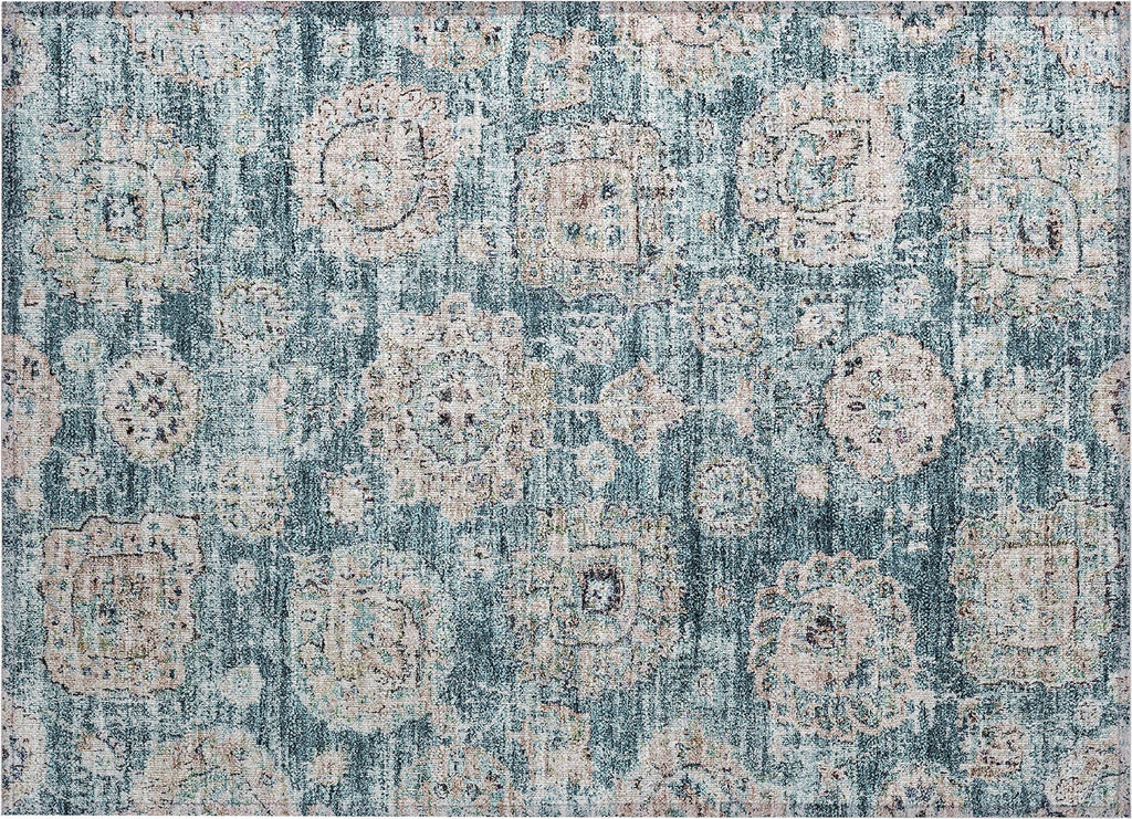 addison chantille acn634 teal rug