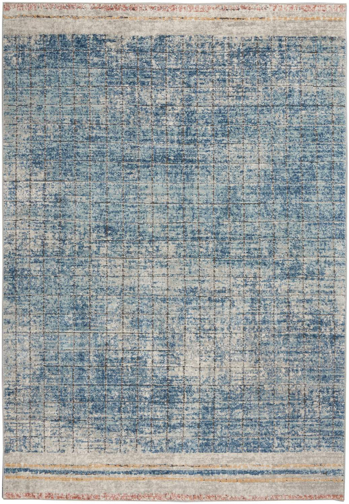 nourison quarry qua13 blue rug