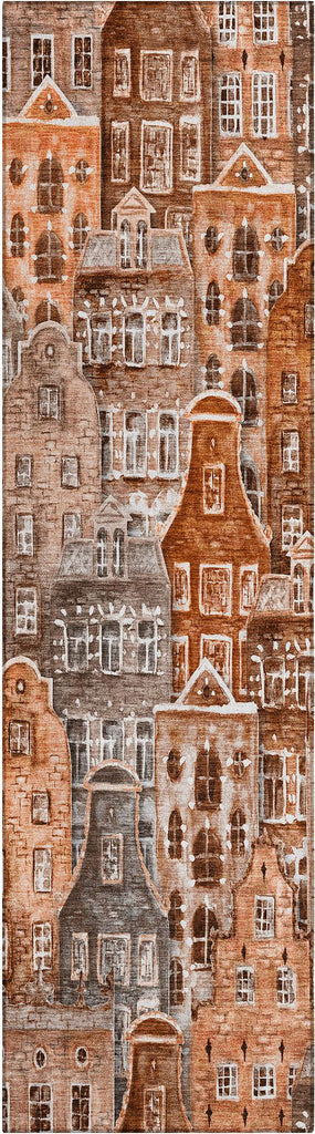 addison chantille acn600 paprika rug