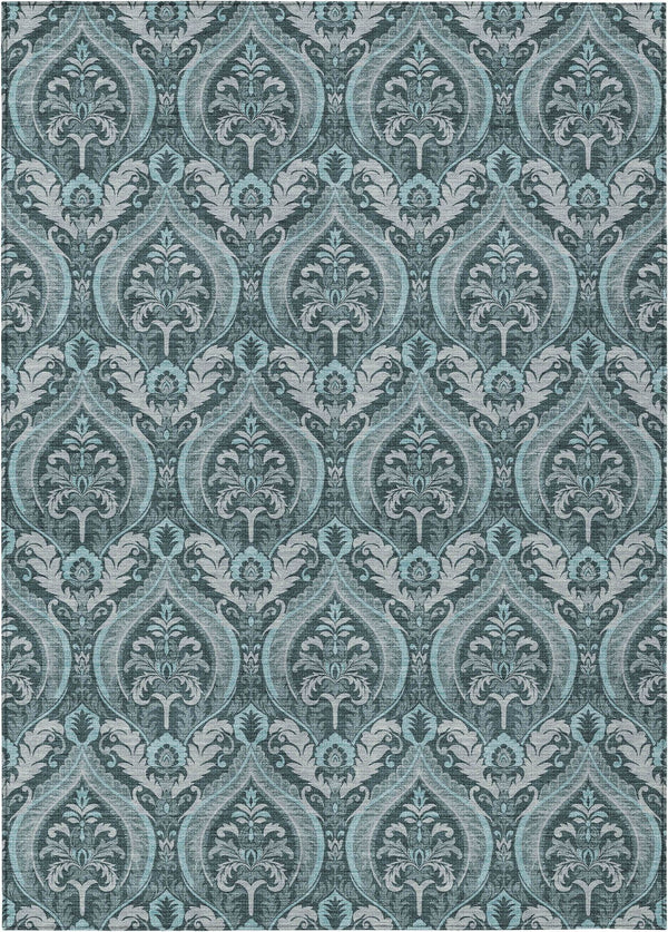 addison chantille acn572 teal rug