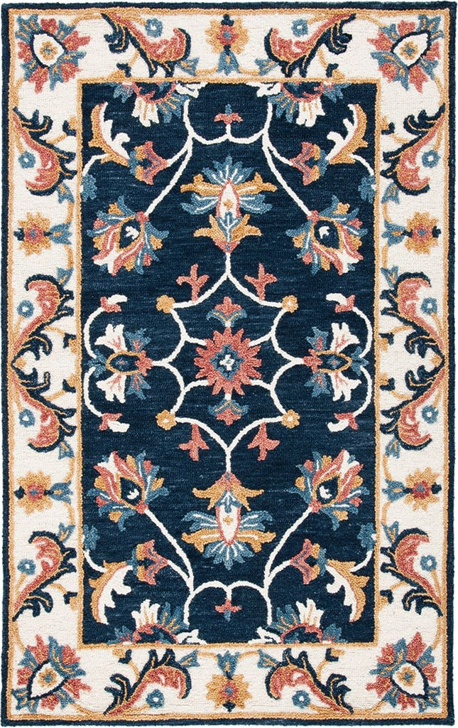 safavieh clearance blossom blm176m blue rug