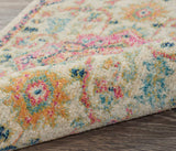 nourison passion psn25 ivory pink rug