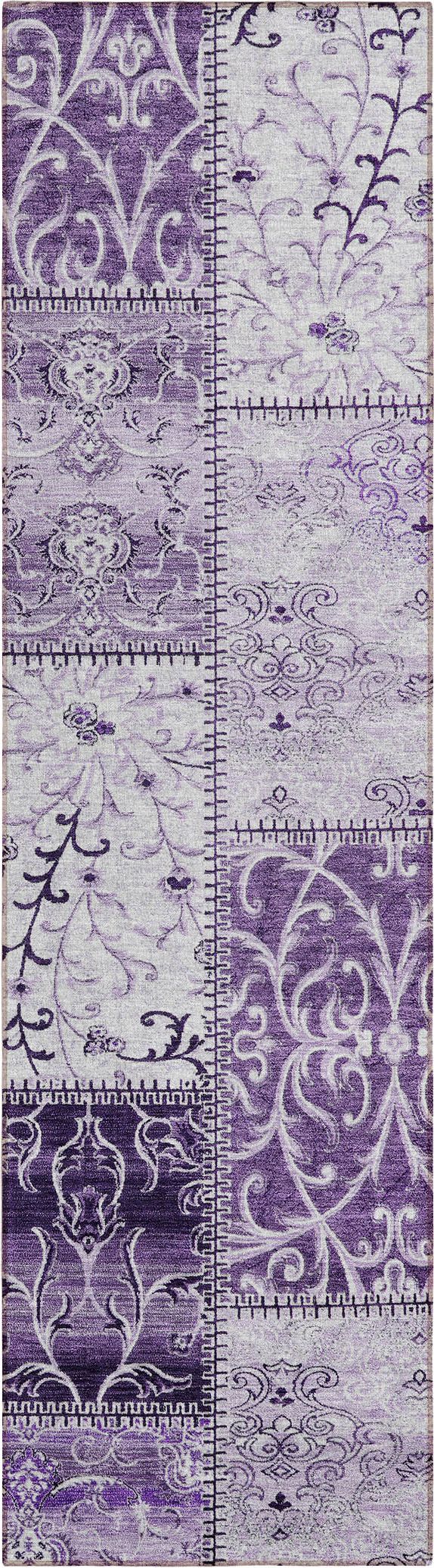 addison chantille acn566 purple rug