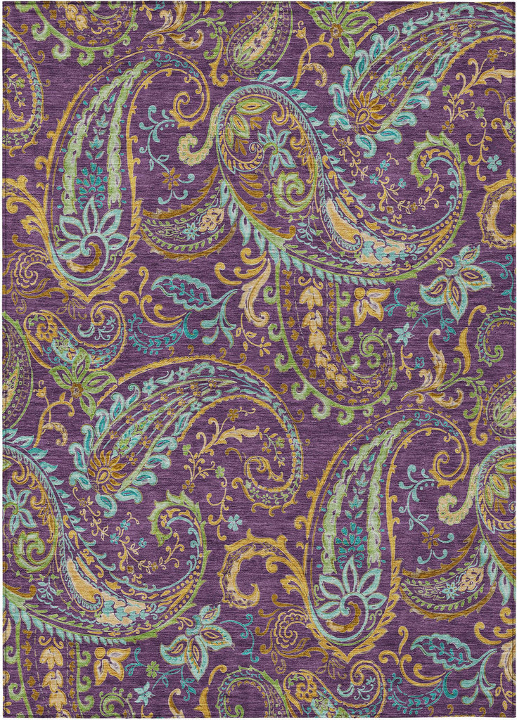 addison chantille acn533 purple rug