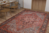 kas oriental london 4805 red rug
