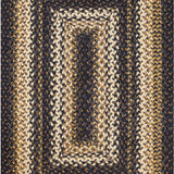 homespice decor jute braided kilimanjaro brown rug