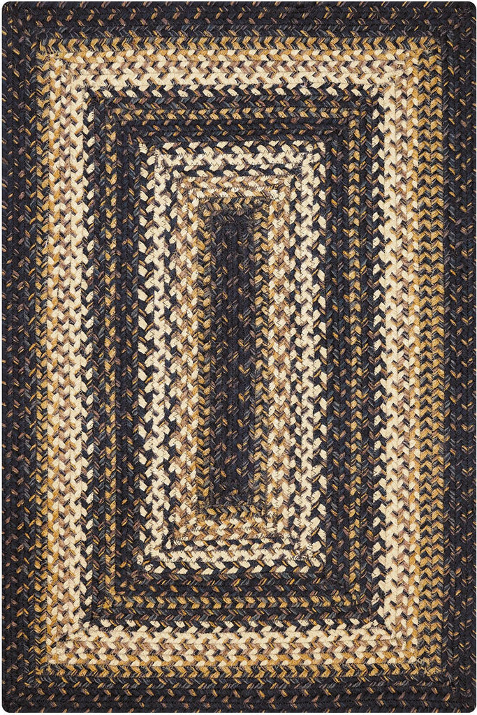 homespice decor jute braided kilimanjaro brown rug
