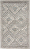 nourison quarry qua16 grey ivory blue rug