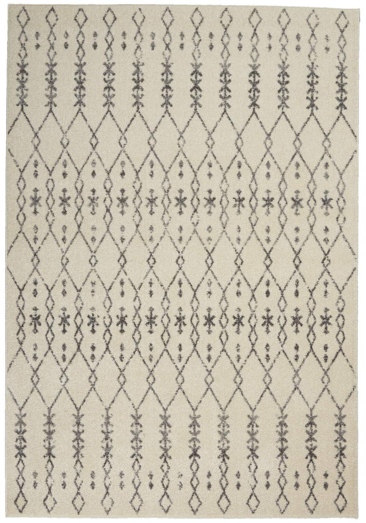 nourison passion psn40 ivory grey rug