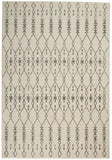 nourison passion psn40 ivory grey rug