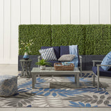 nourison aloha alh18 grey blue rug