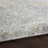 nourison lustrous weave luw04 blue grey rug