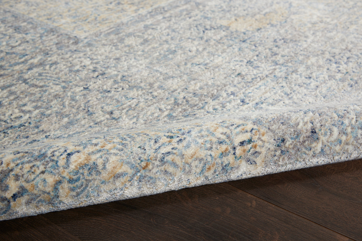 nourison lustrous weave luw04 blue grey rug