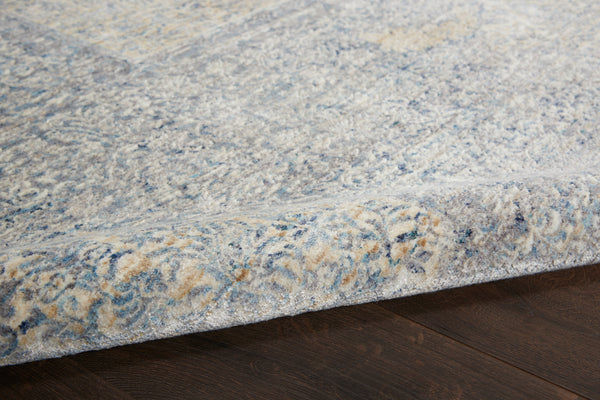 nourison lustrous weave luw04 blue grey rug