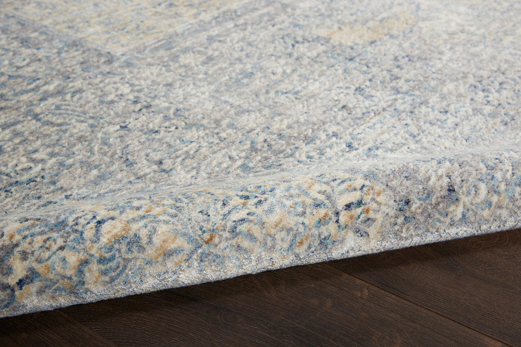 nourison lustrous weave luw04 blue grey rug