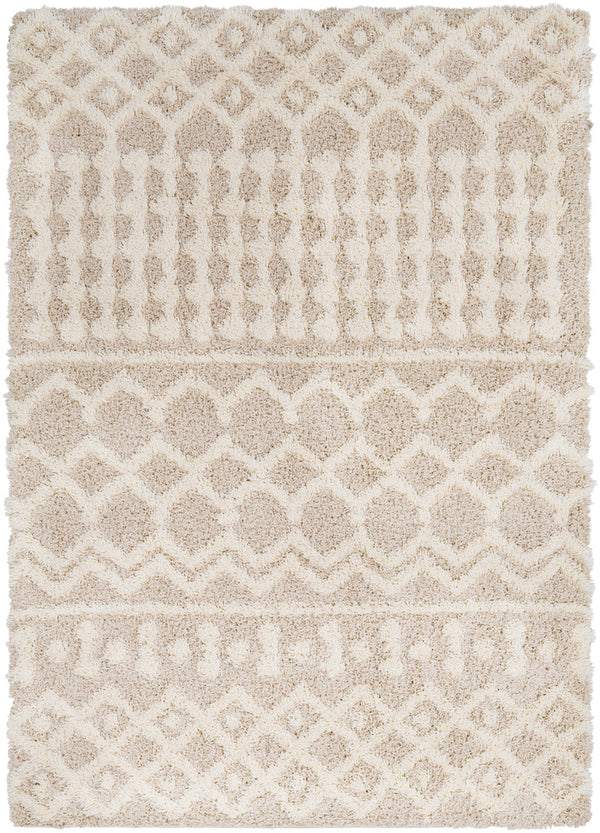 Surya rug co. | cream rug | Urban shag | shag rug | rugs done right