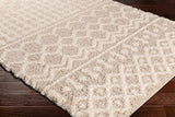 Surya rug co. | cream rug | Urban shag | shag rug | rugs done right