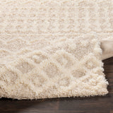 Surya rug co. | cream rug | Urban shag | shag rug | rugs done right