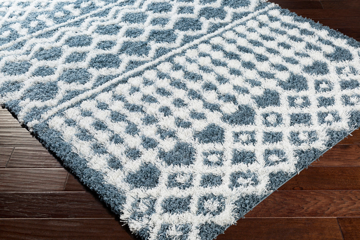 surya urban shag usg 2311 denim rug