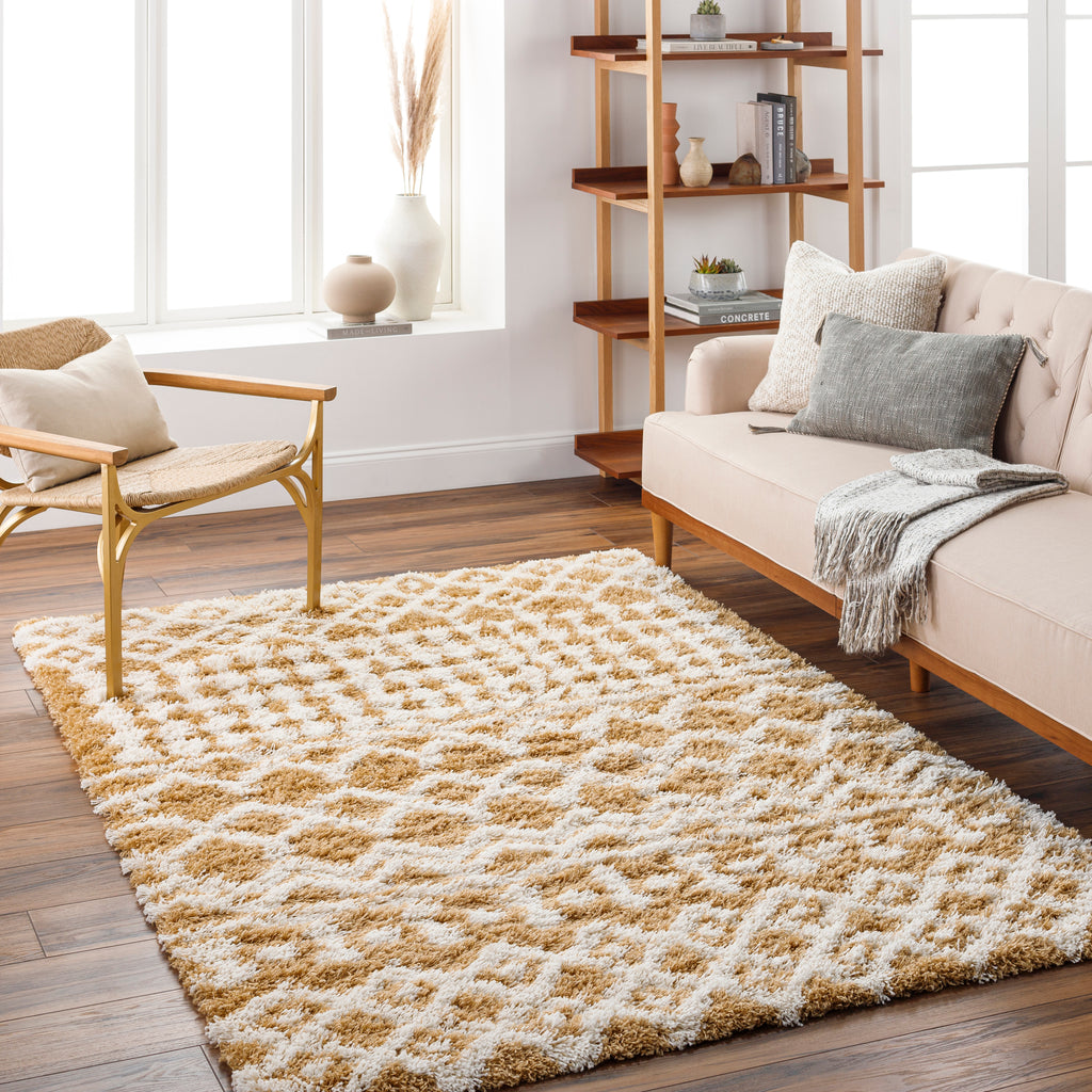 surya urban shag usg 2340 camel rug